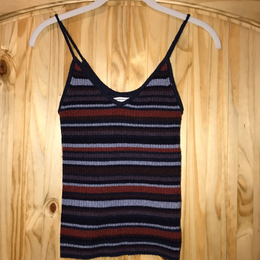 American Eagle striped tank